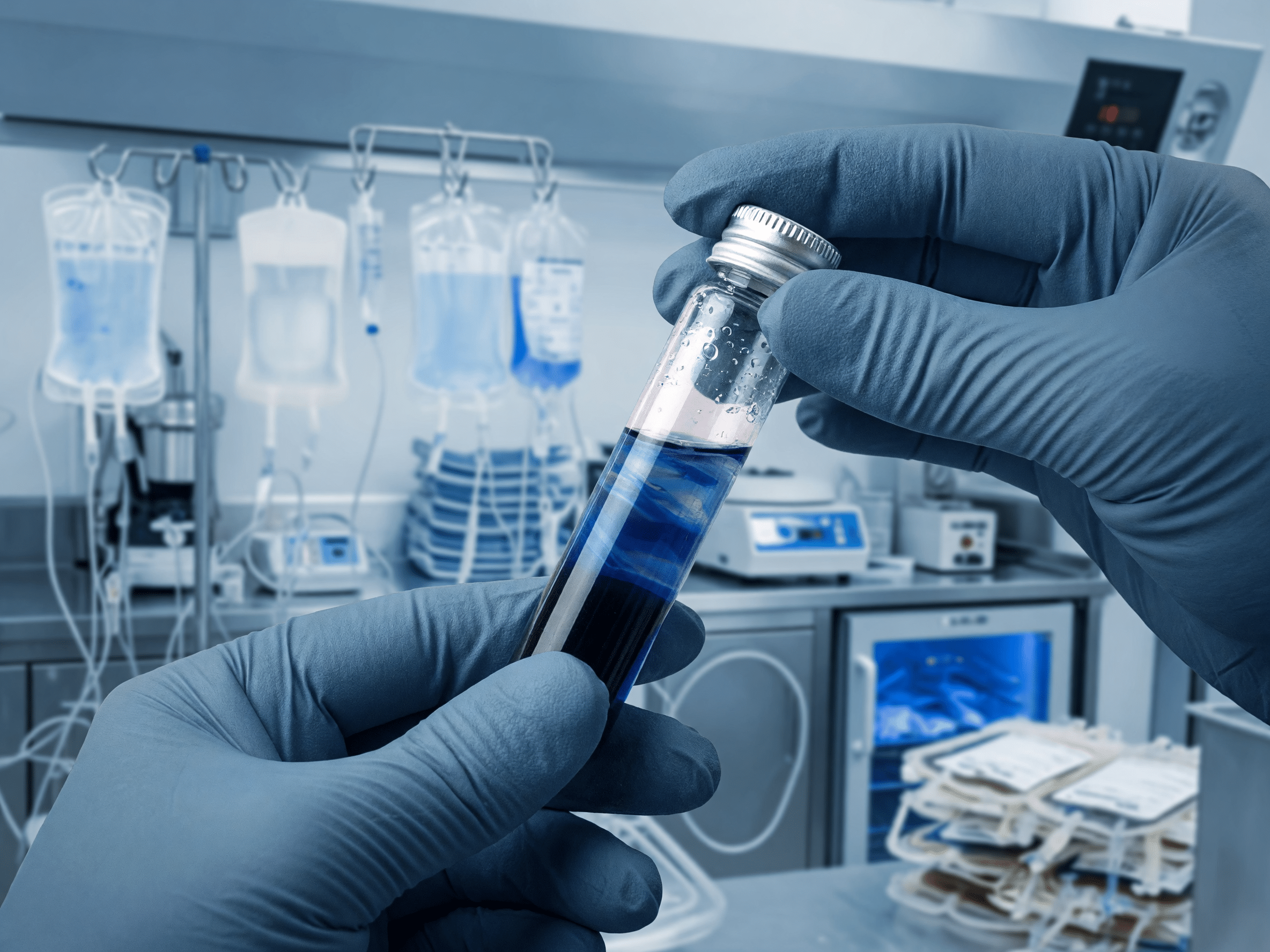 Equipo médico especializado en terapias plasmáticas